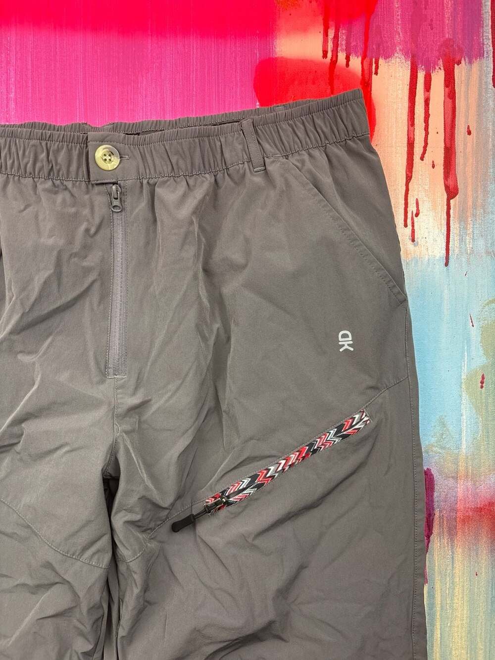 Little Donkey Andy Men's Convertible Hiking Pants Grey Size XXL